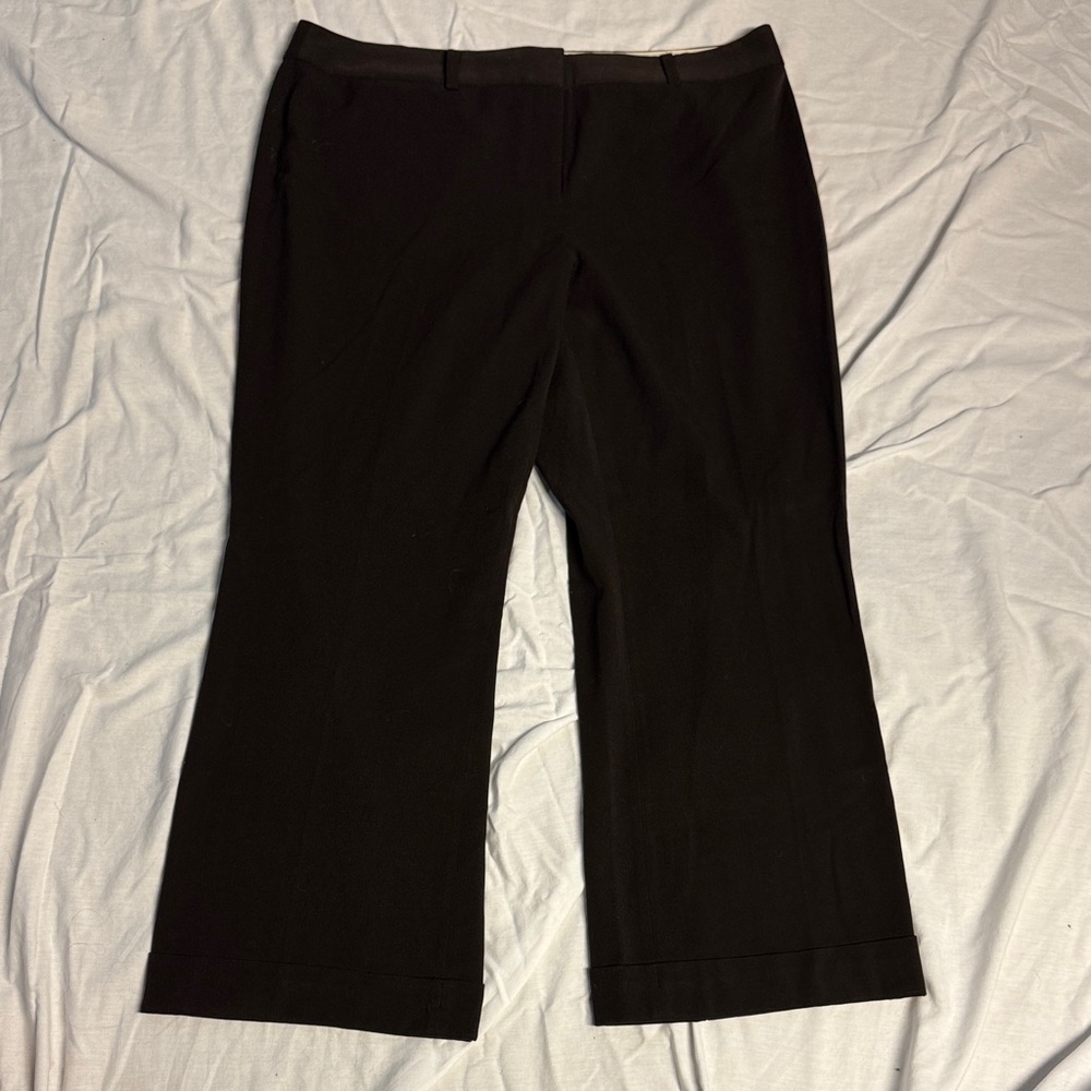 Lane Bryant Brown Wide Leg Pants
